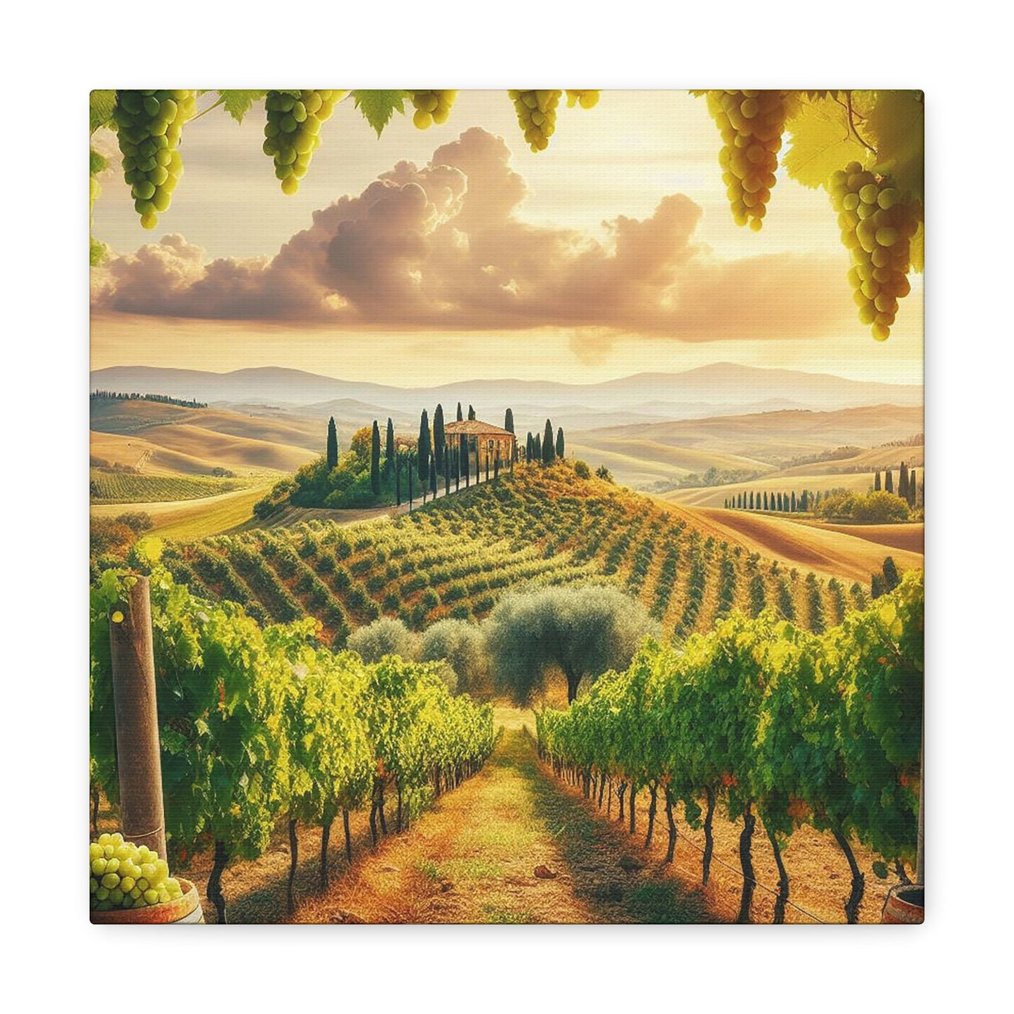 Tuscany Views Canvas: Capture the Beauty of Italy (Unique Wall Art)