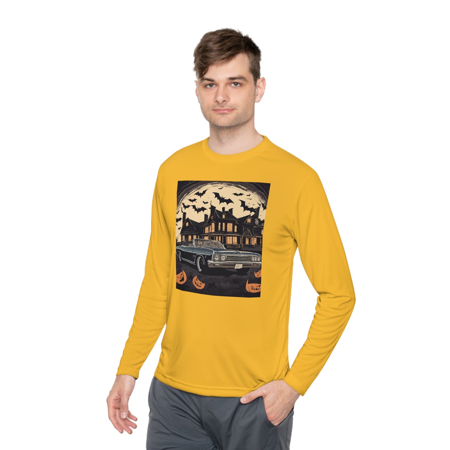 Halloween Long Sleeve Lightweight Long Sleeve Tee