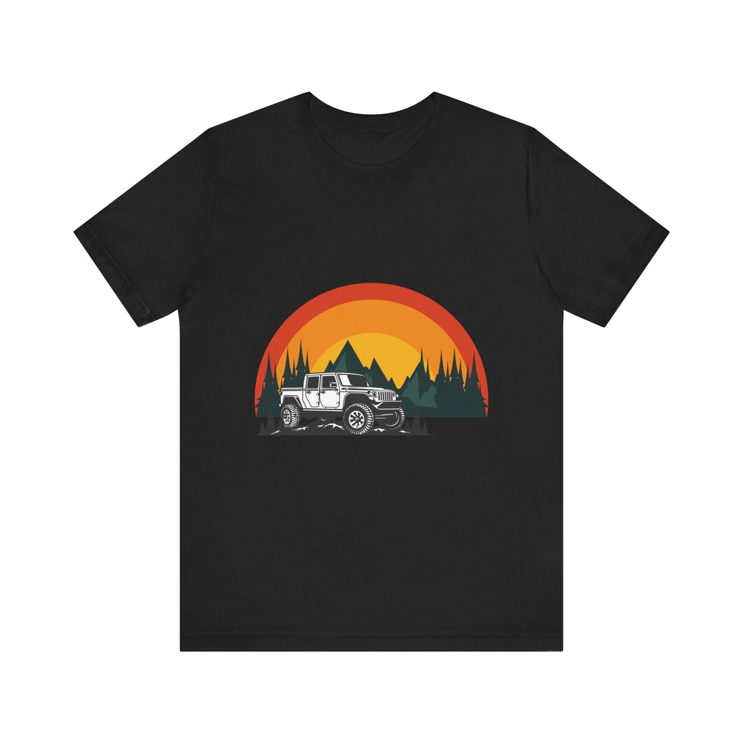 Unisex Jersey Short Sleeve Tee Outdoor Mountain T-Shirt