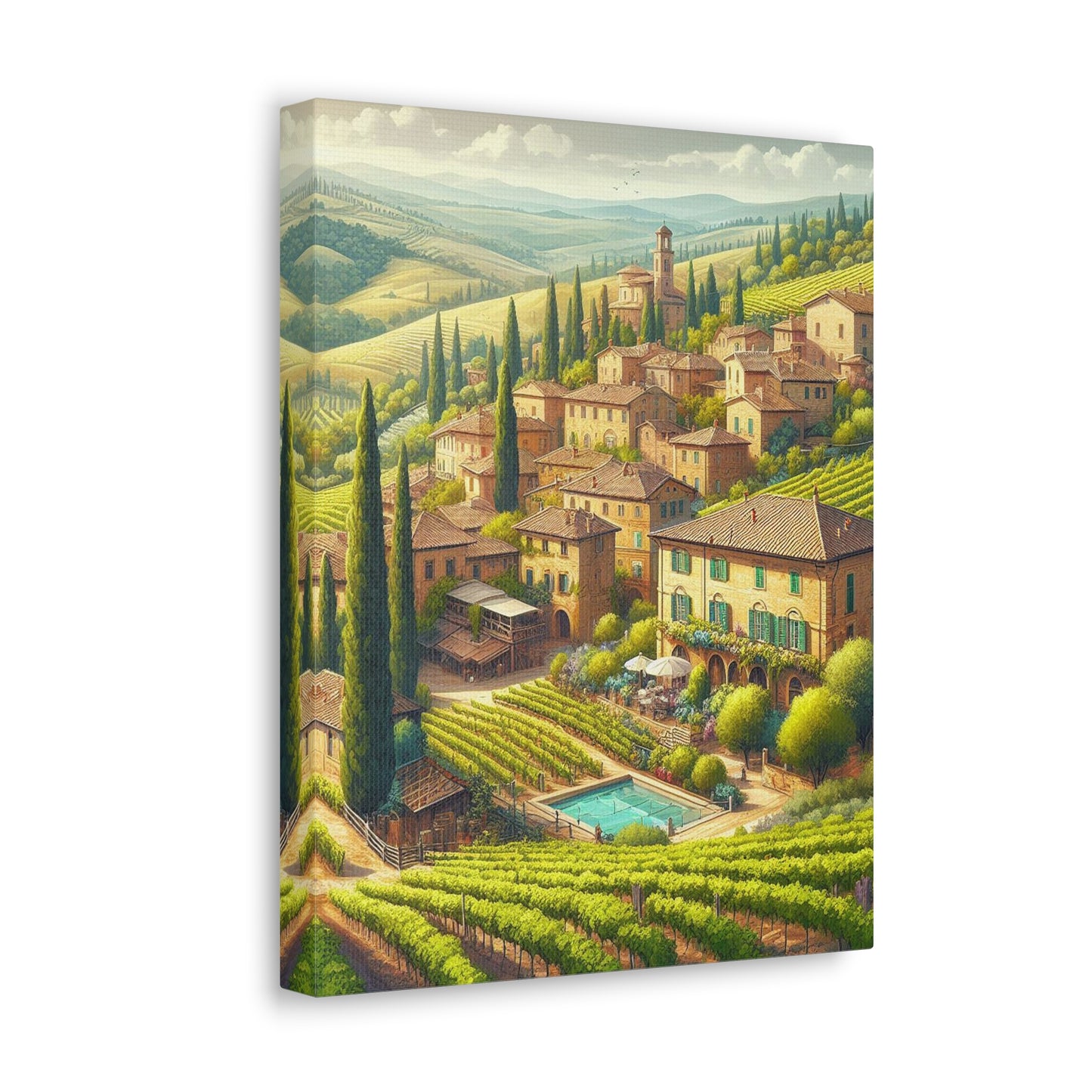 Tuscany Views Canvas: Capture the Beauty of Italy (Unique Wall Art)