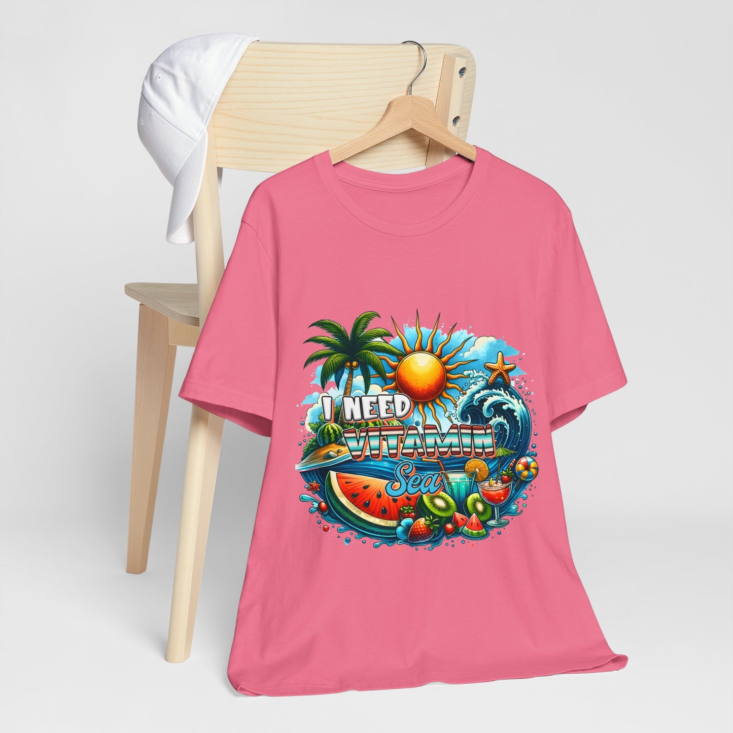 I needed Vitamin Sea Jersey Short Sleeve Tee Bella Canvas