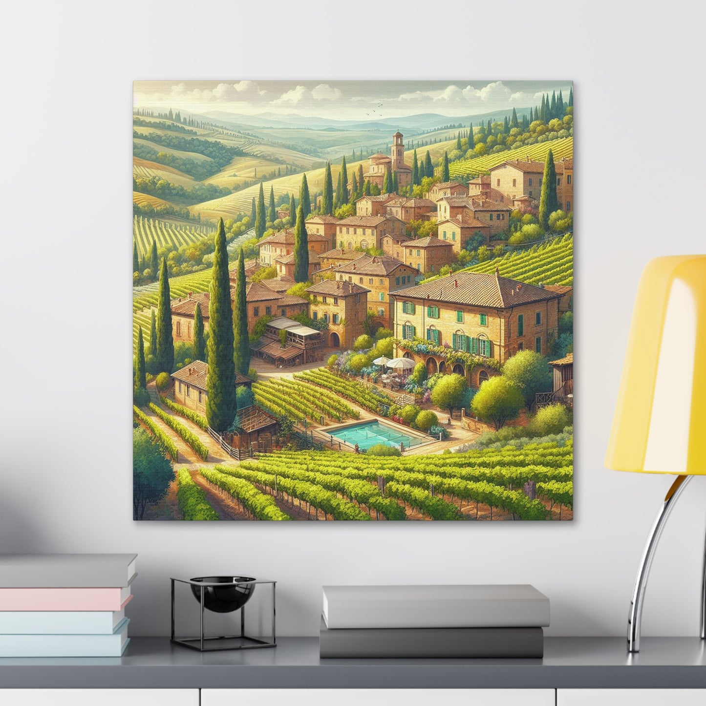 Tuscany Views Canvas: Capture the Beauty of Italy (Unique Wall Art)