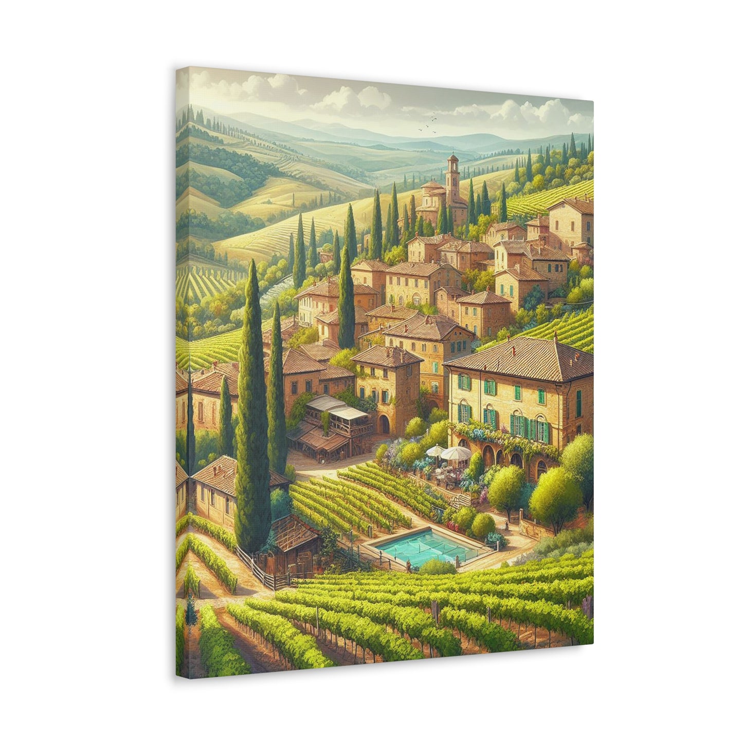 Tuscany Views Canvas: Capture the Beauty of Italy (Unique Wall Art)