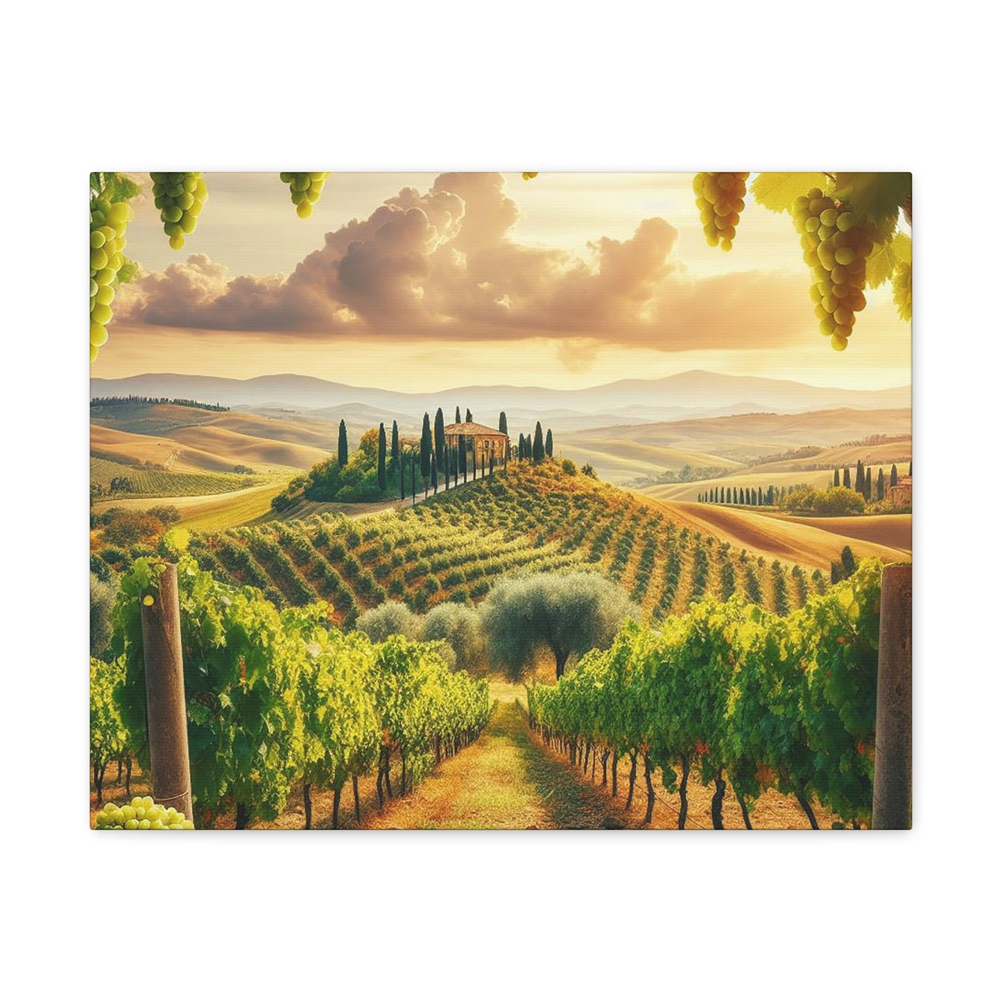 Tuscany Views Canvas: Capture the Beauty of Italy (Unique Wall Art)