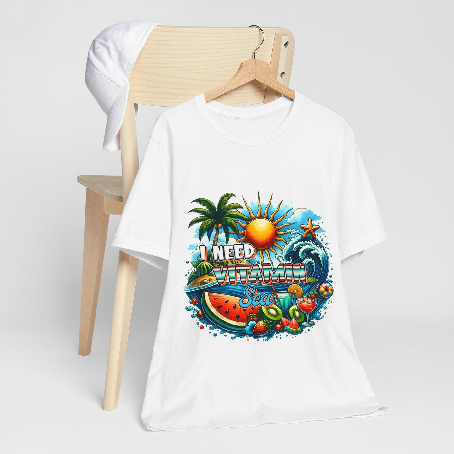 I needed Vitamin Sea Jersey Short Sleeve Tee Bella Canvas