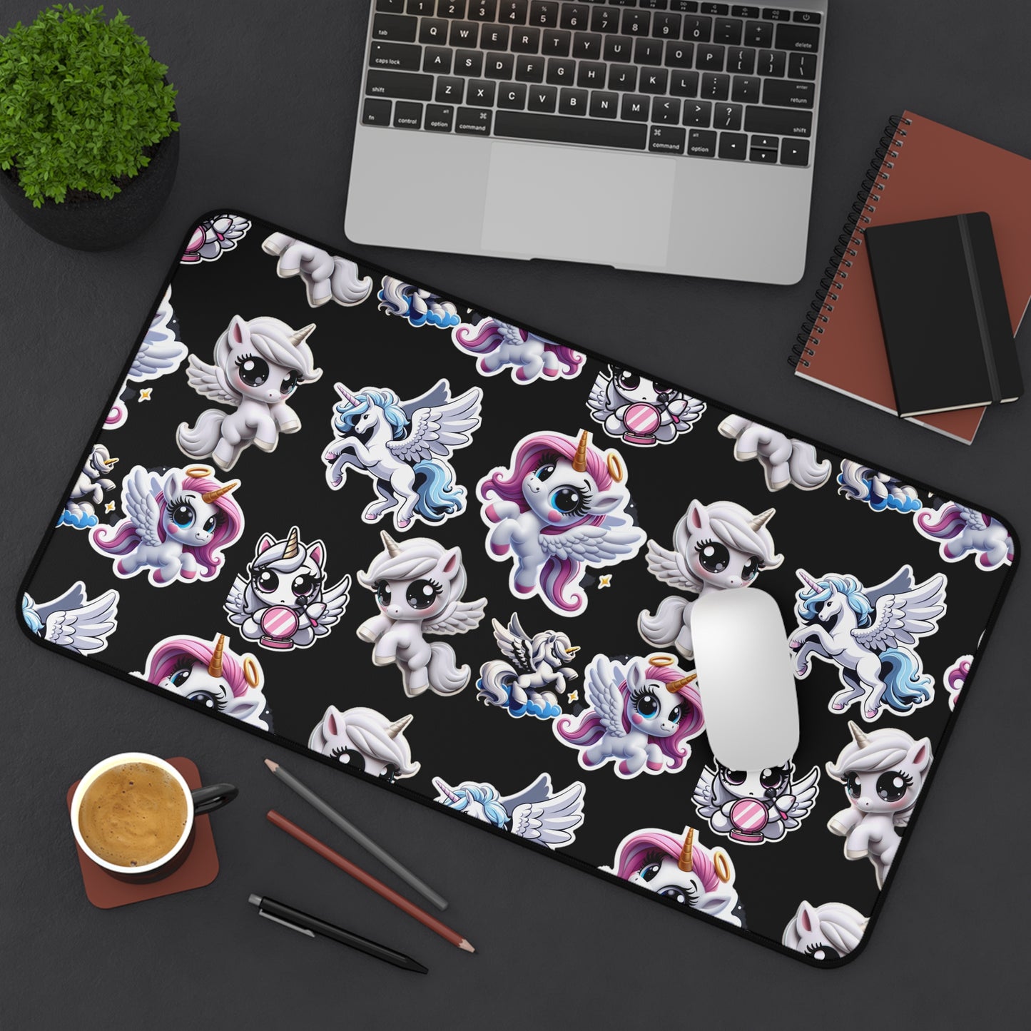 Unicorn Desk Mat Mouse Keyboard Mat