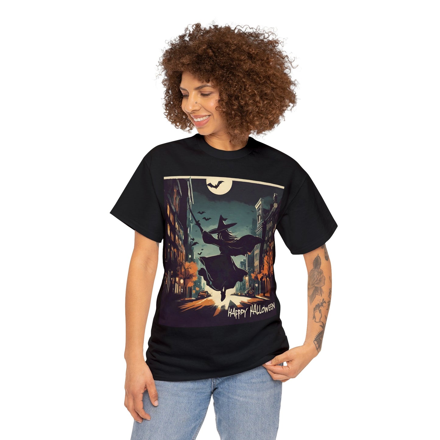 Happy Halloween Heavy Cotton Tee