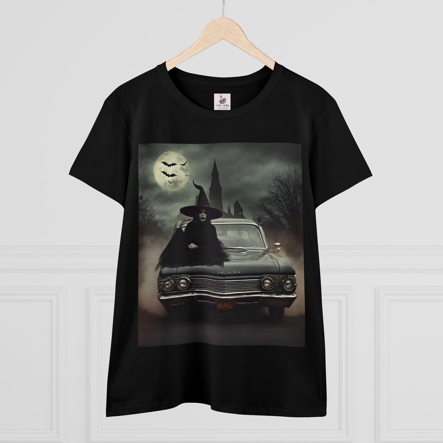 Halloween Women's Midweight Cotton Tee