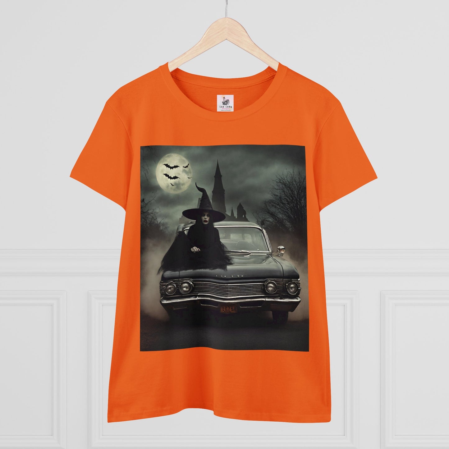 Halloween Women's Midweight Cotton Tee