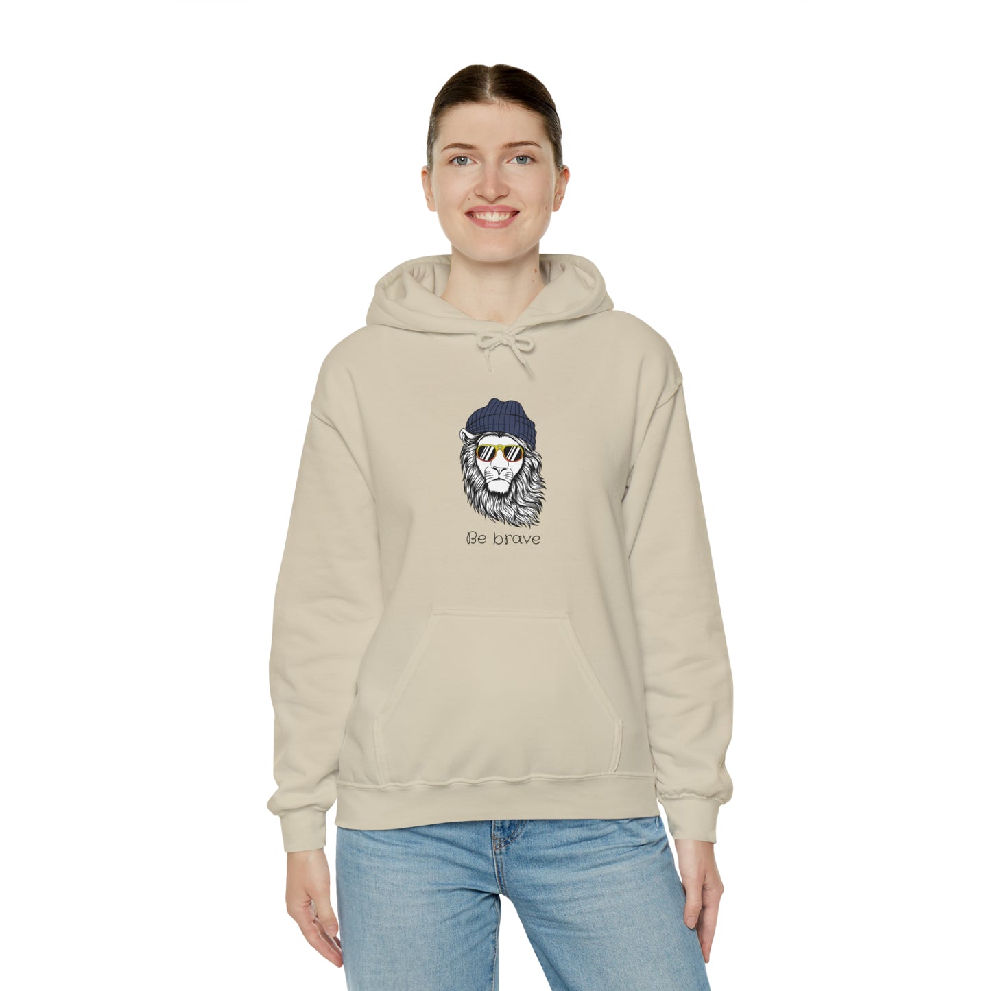 Be Brave Unisex Heavy Blend™ Hooded Sweatshirt