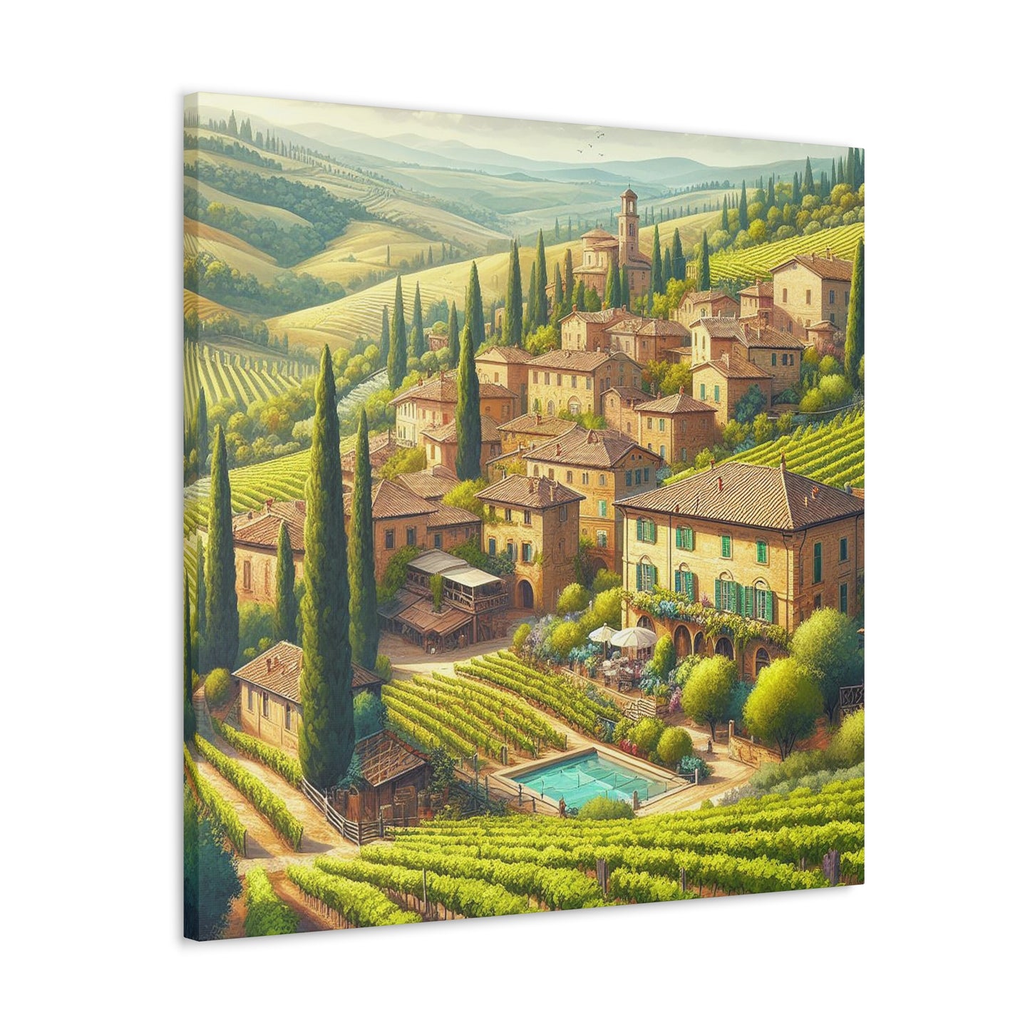 Tuscany Views Canvas: Capture the Beauty of Italy (Unique Wall Art)