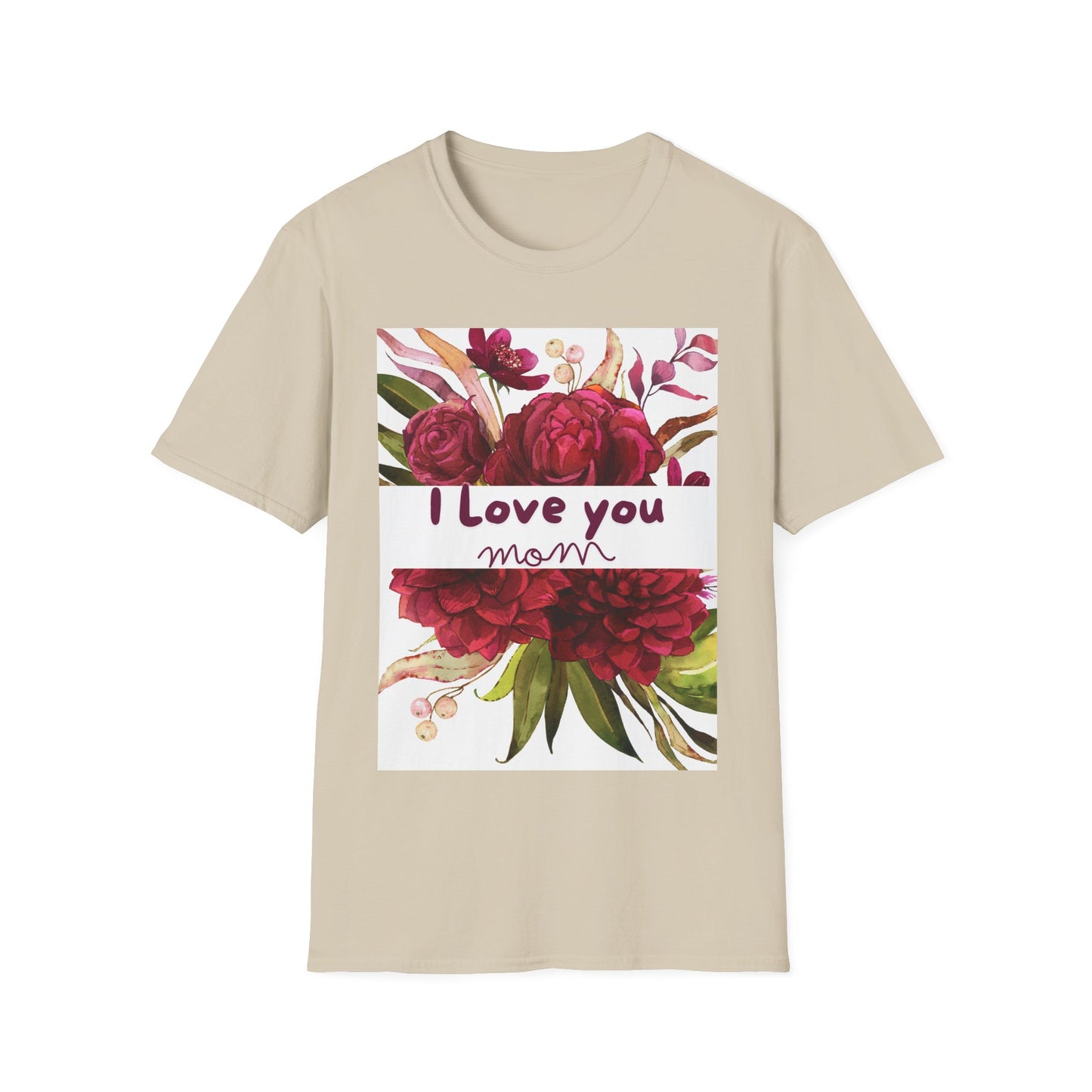 I Love You Mom" T-Shirt: Soft & Stylish Mother's Day Gift