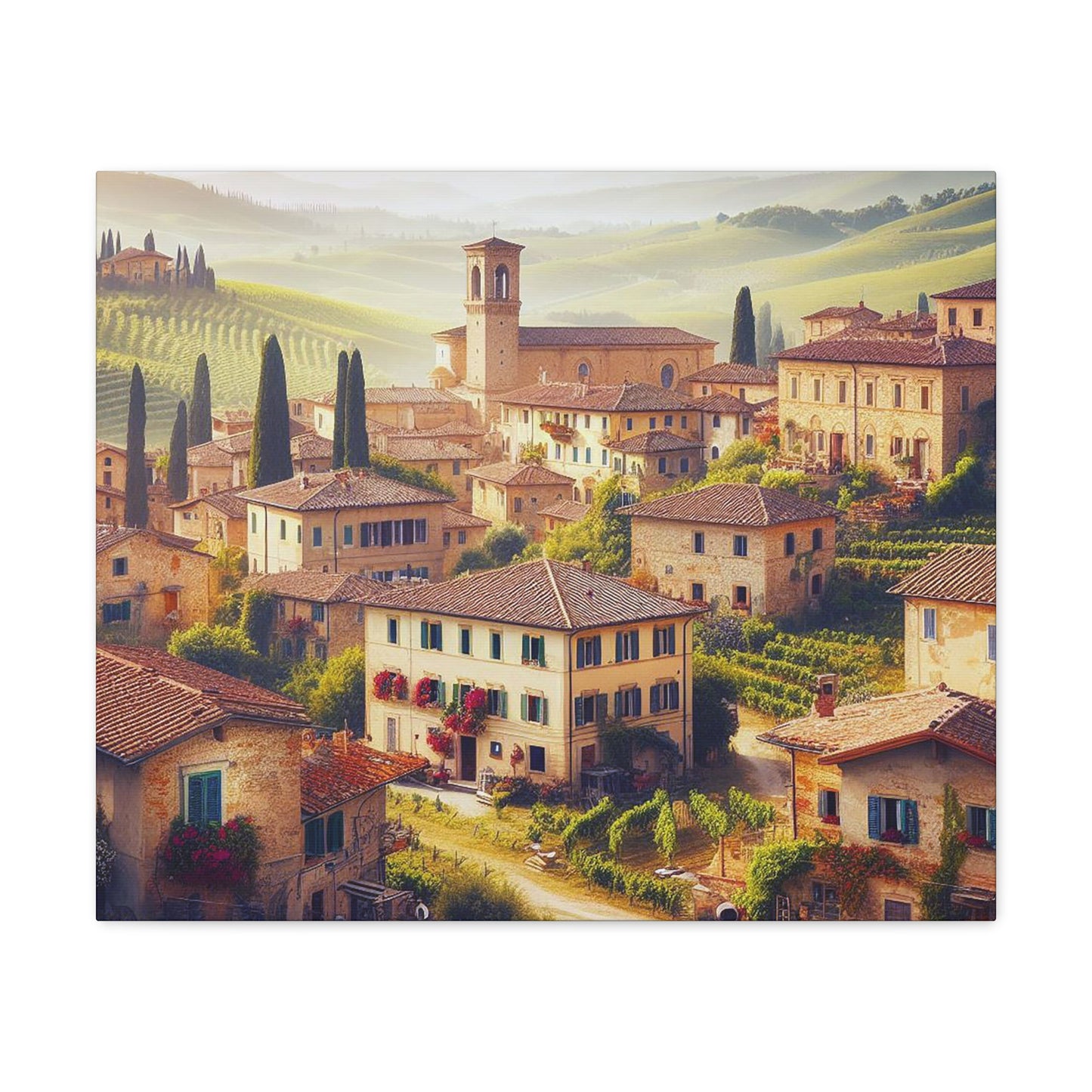 Tuscany Views Canvas: Capture the Beauty of Italy (Unique Wall Art)