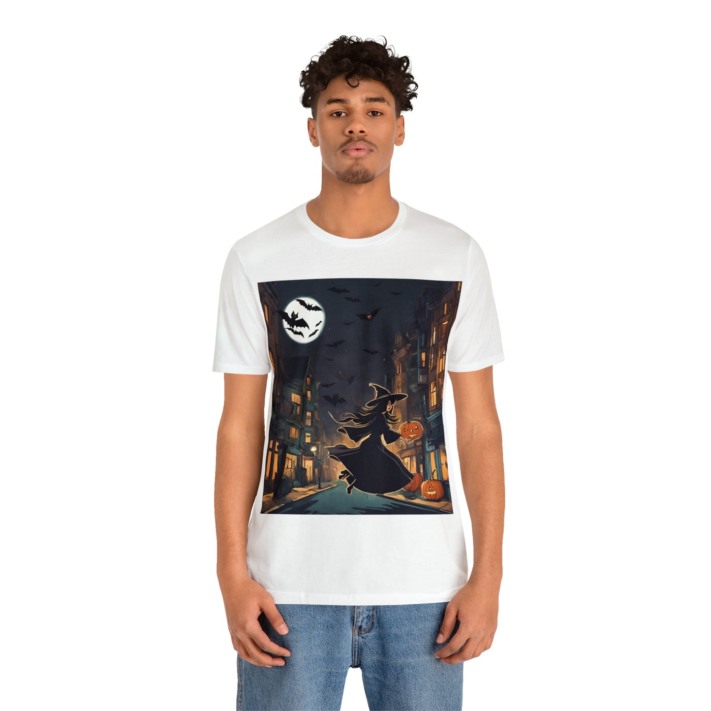 Halloween T-shirt Design Jersey Short Sleeve Tee