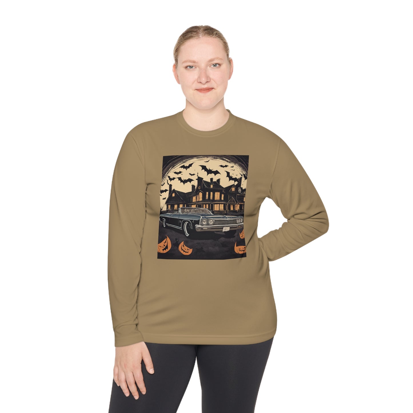 Halloween Long Sleeve Lightweight Long Sleeve Tee