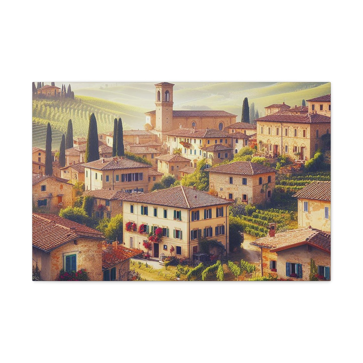 Tuscany Views Canvas: Capture the Beauty of Italy (Unique Wall Art)