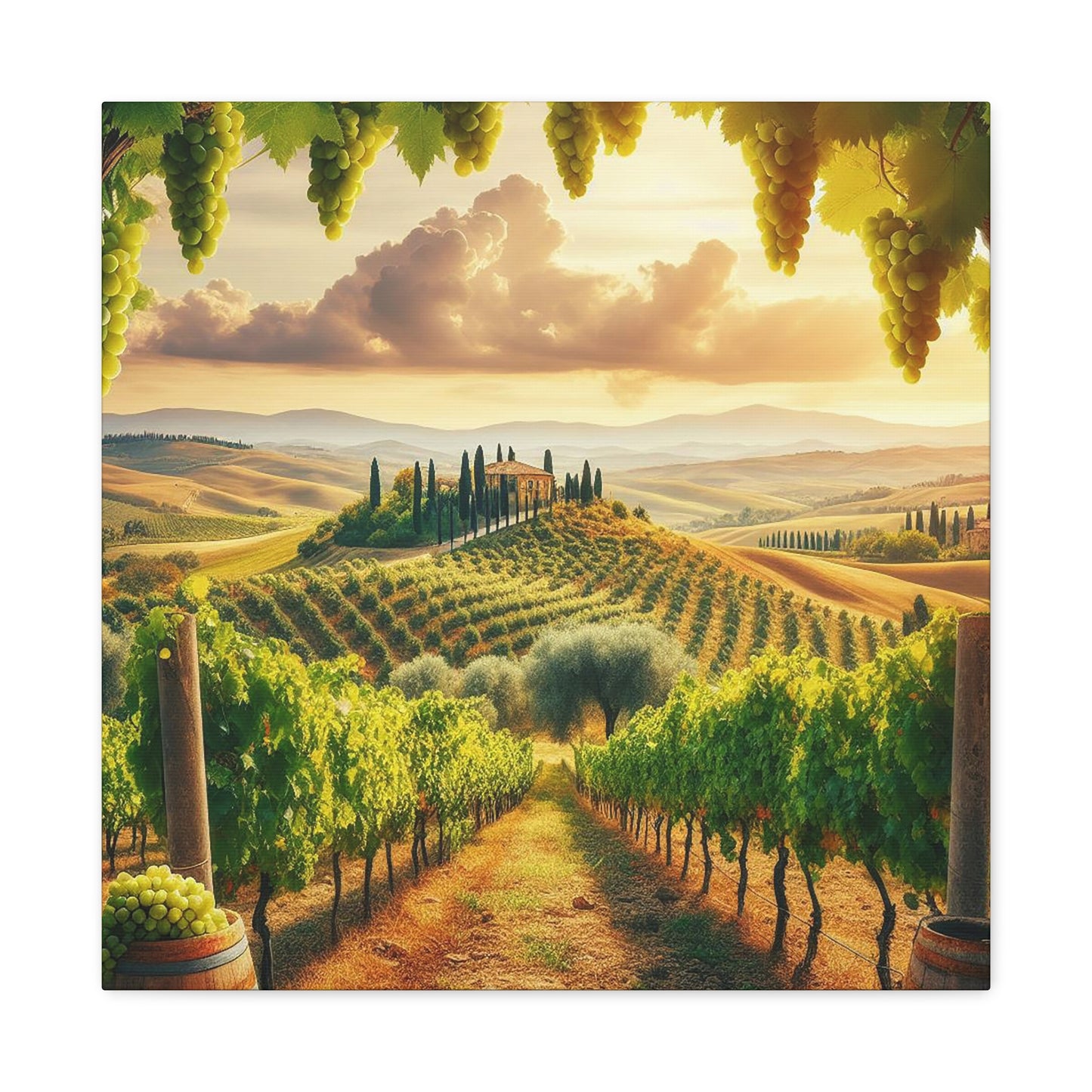 Tuscany Views Canvas: Capture the Beauty of Italy (Unique Wall Art)