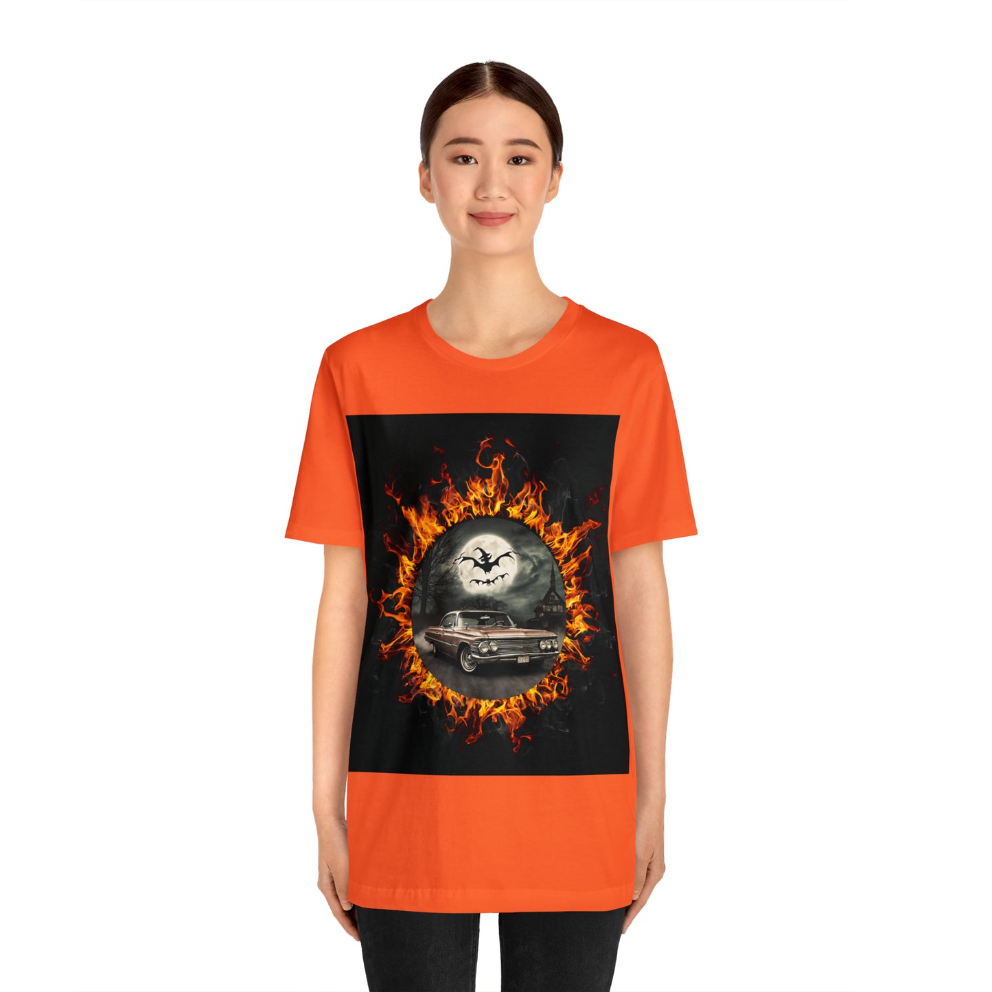 Halloween Style Unisex Jersey Short-Sleeve Tee