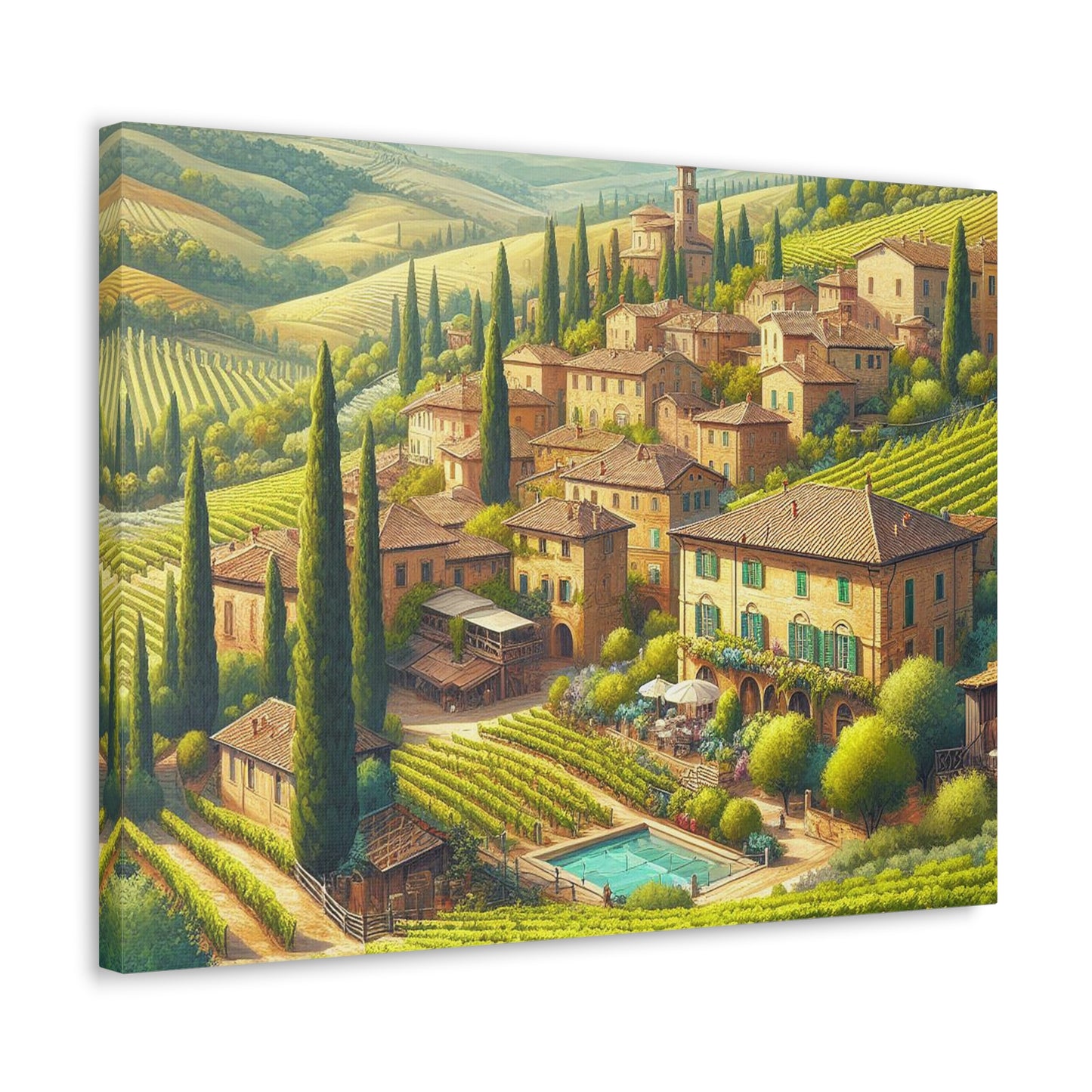 Tuscany Views Canvas: Capture the Beauty of Italy (Unique Wall Art)