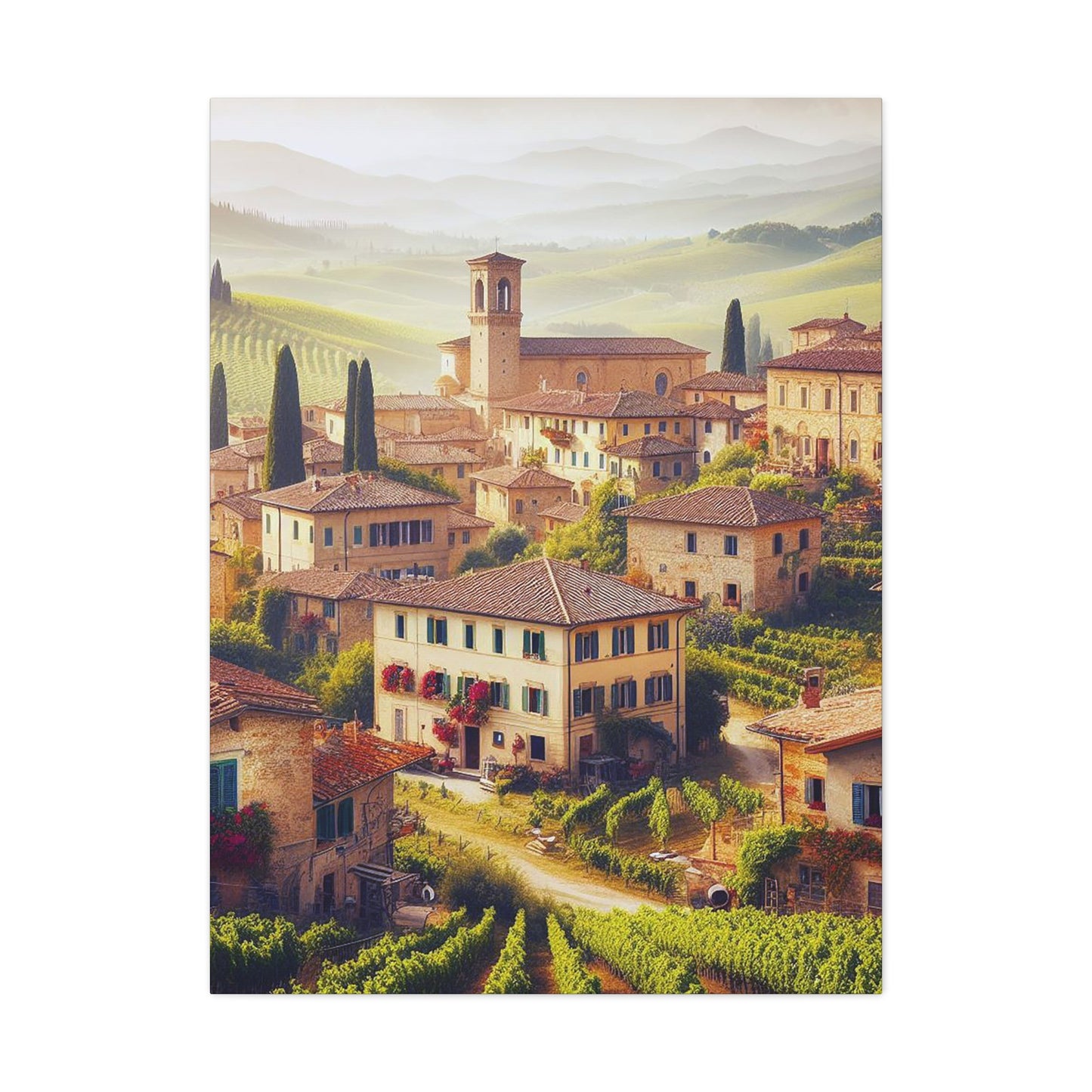 Tuscany Views Canvas: Capture the Beauty of Italy (Unique Wall Art)