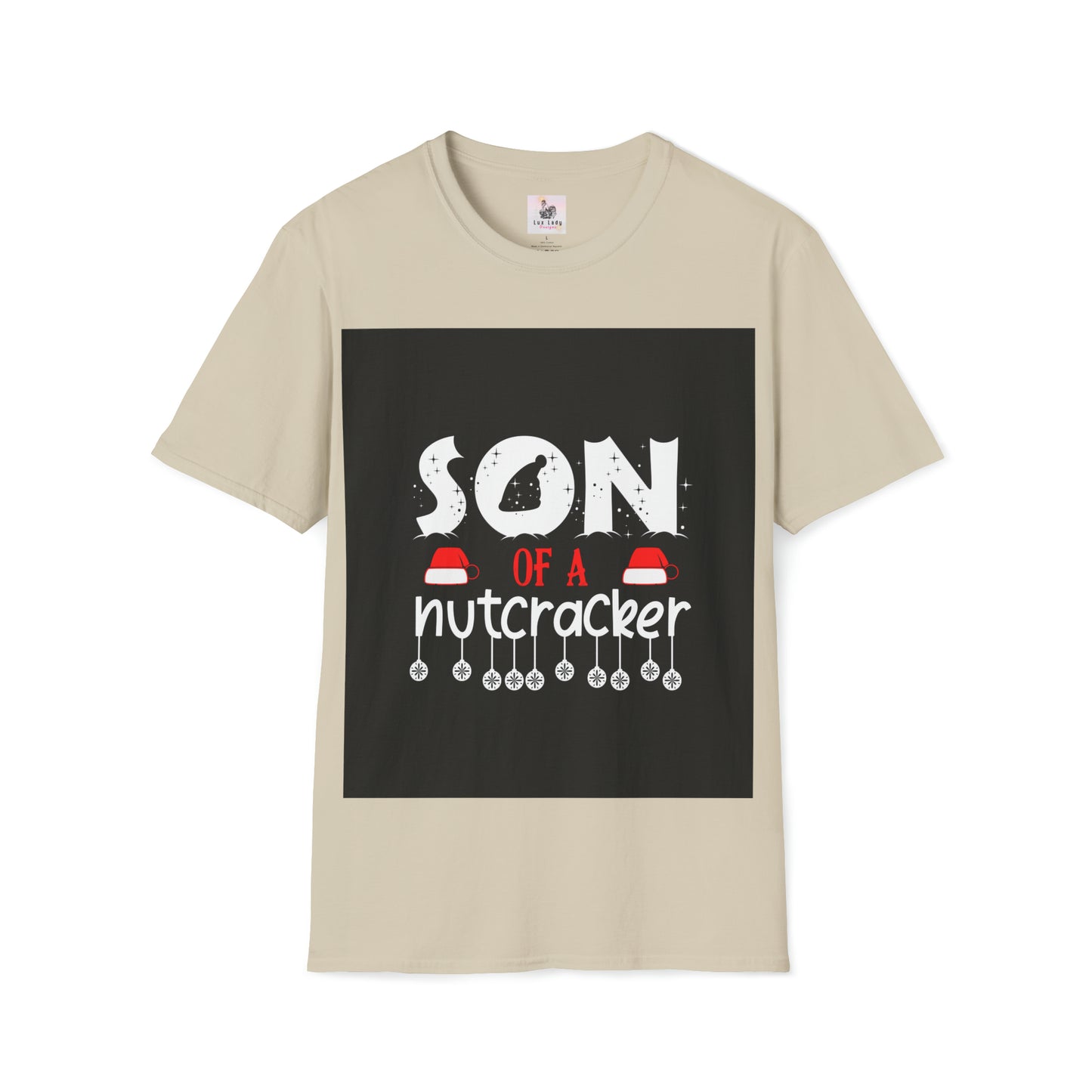 Son of a Nutcracker Christmas Unisex Softstyle T-Shirt - Festive Comfort