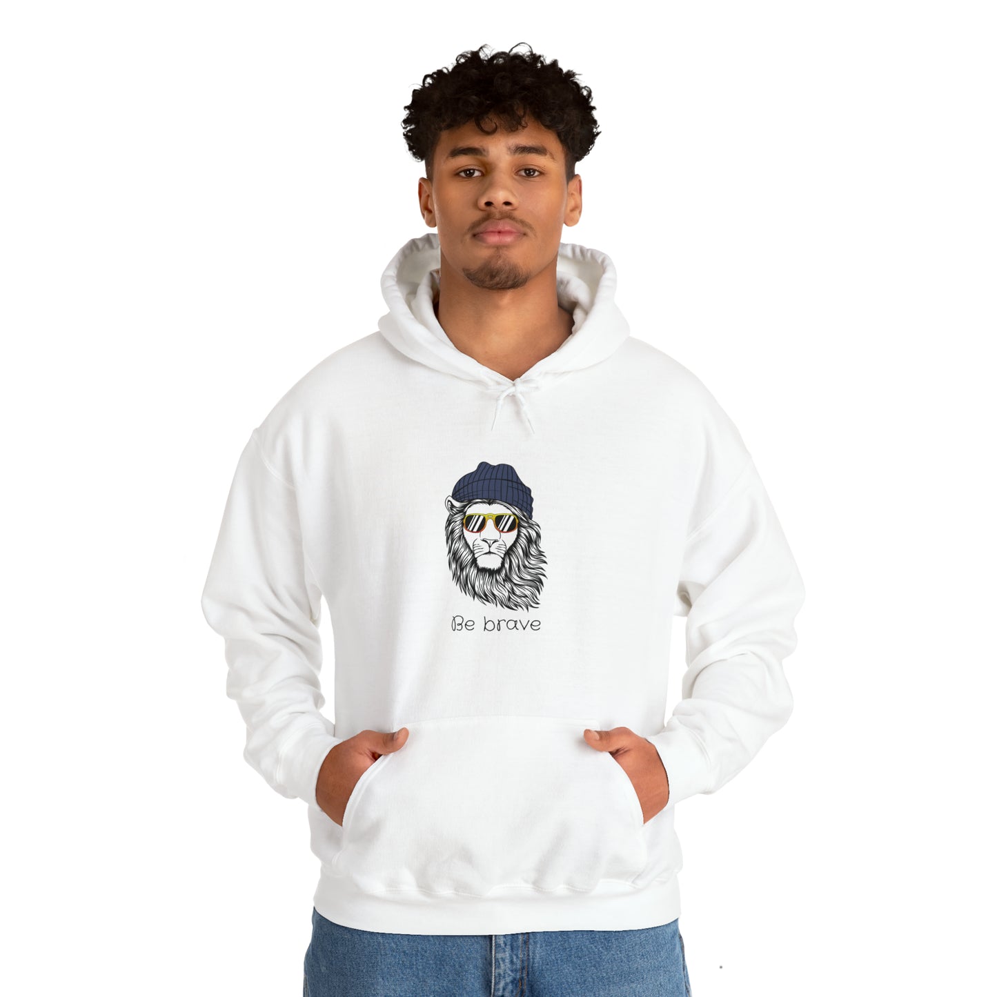 Be Brave Unisex Heavy Blend™ Hooded Sweatshirt