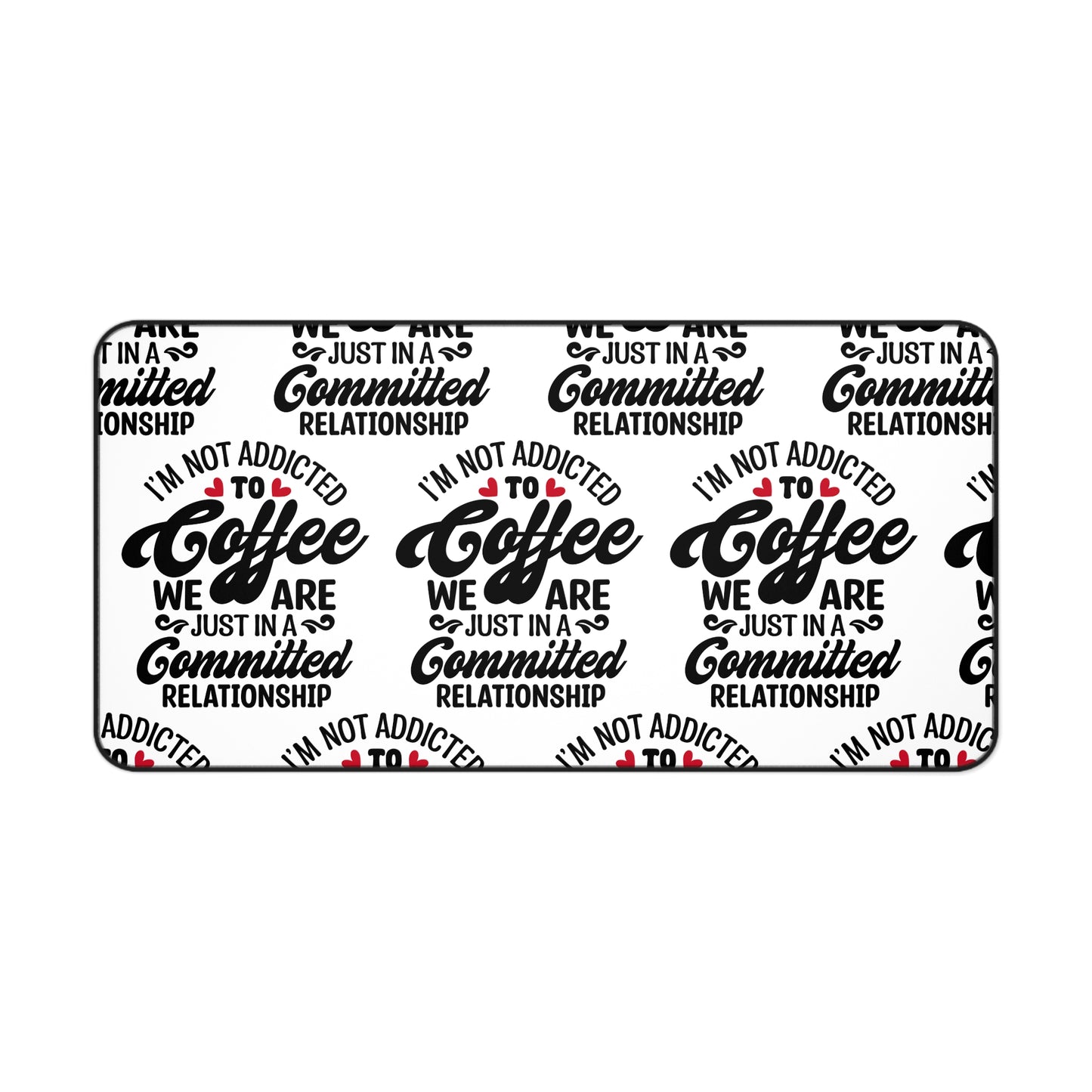 Keyboard Mouse Desk Mat Coffee Lover