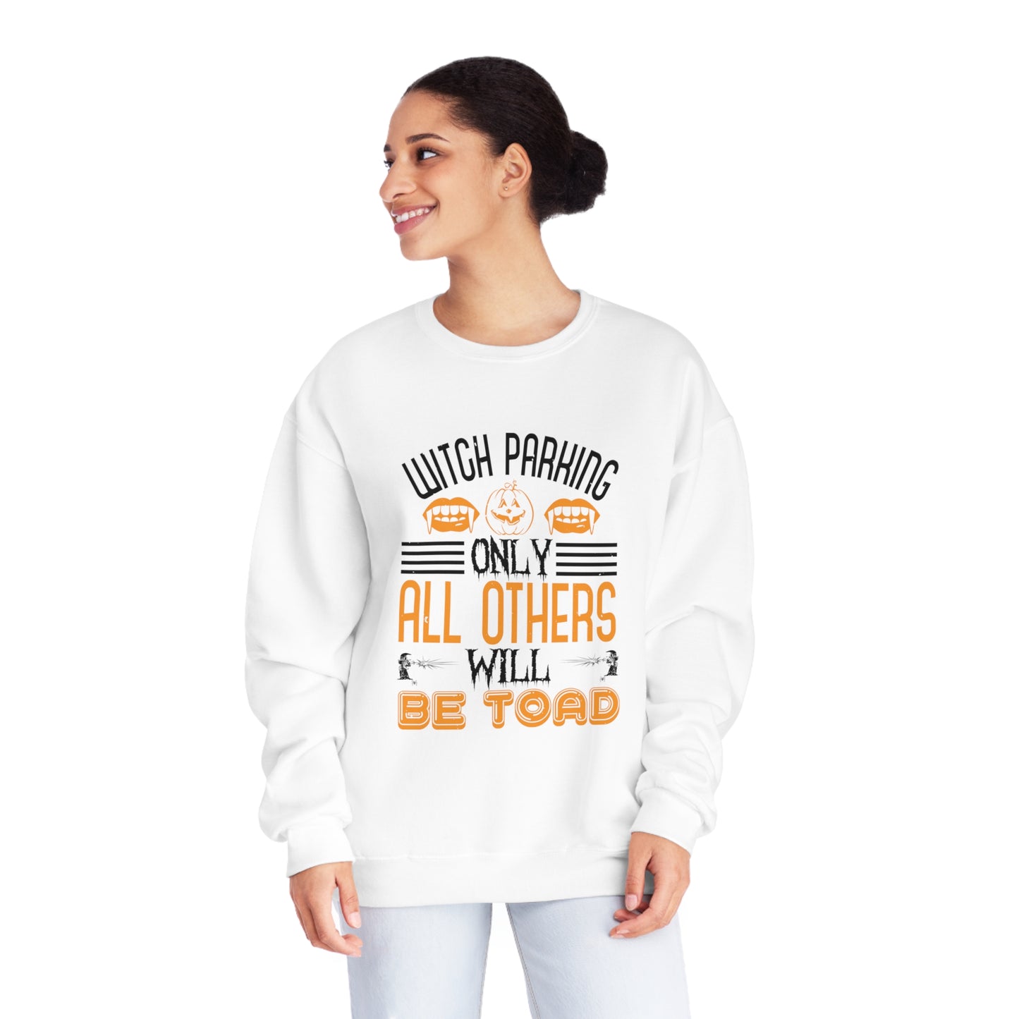 Halloween Cozy NuBlend® Fleece Sweatshirt for Year-Round Comfort Crewneck Sweatshirt