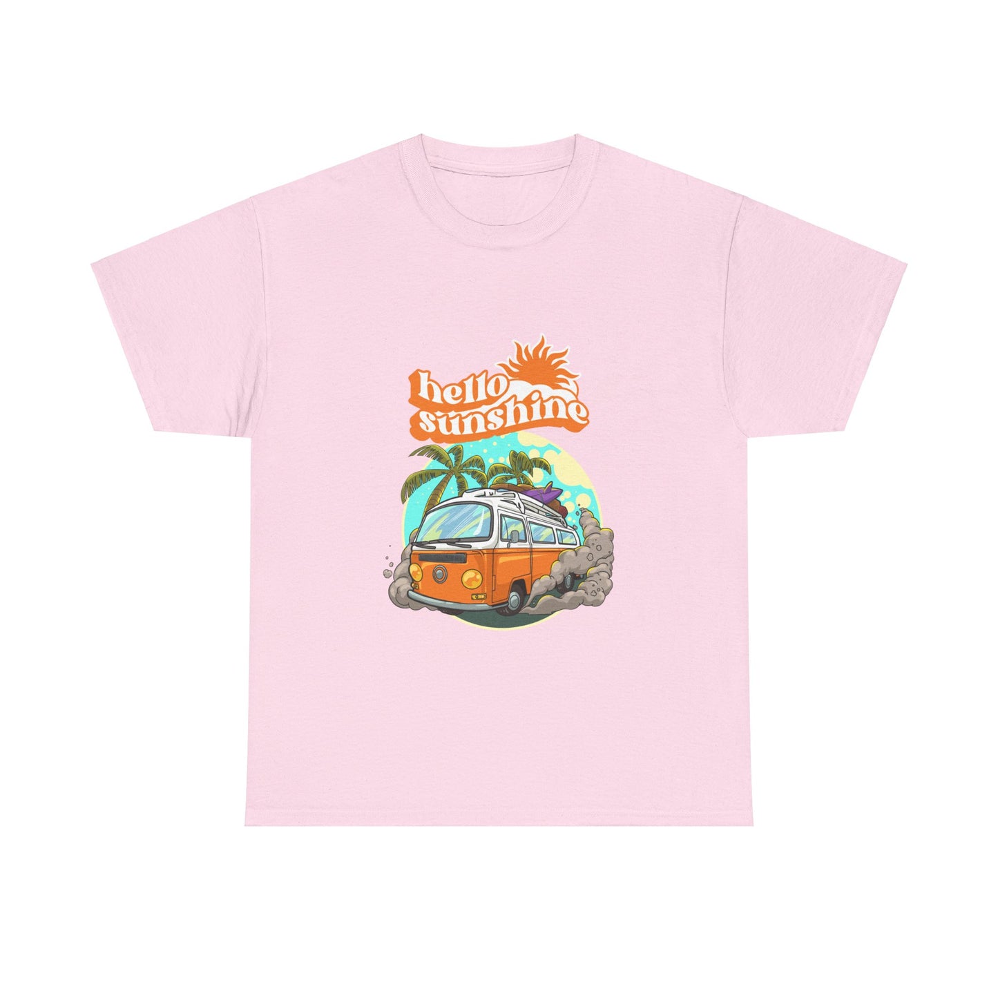 Beach Ready Unisex Heavy Cotton Tee Hello Sunshine