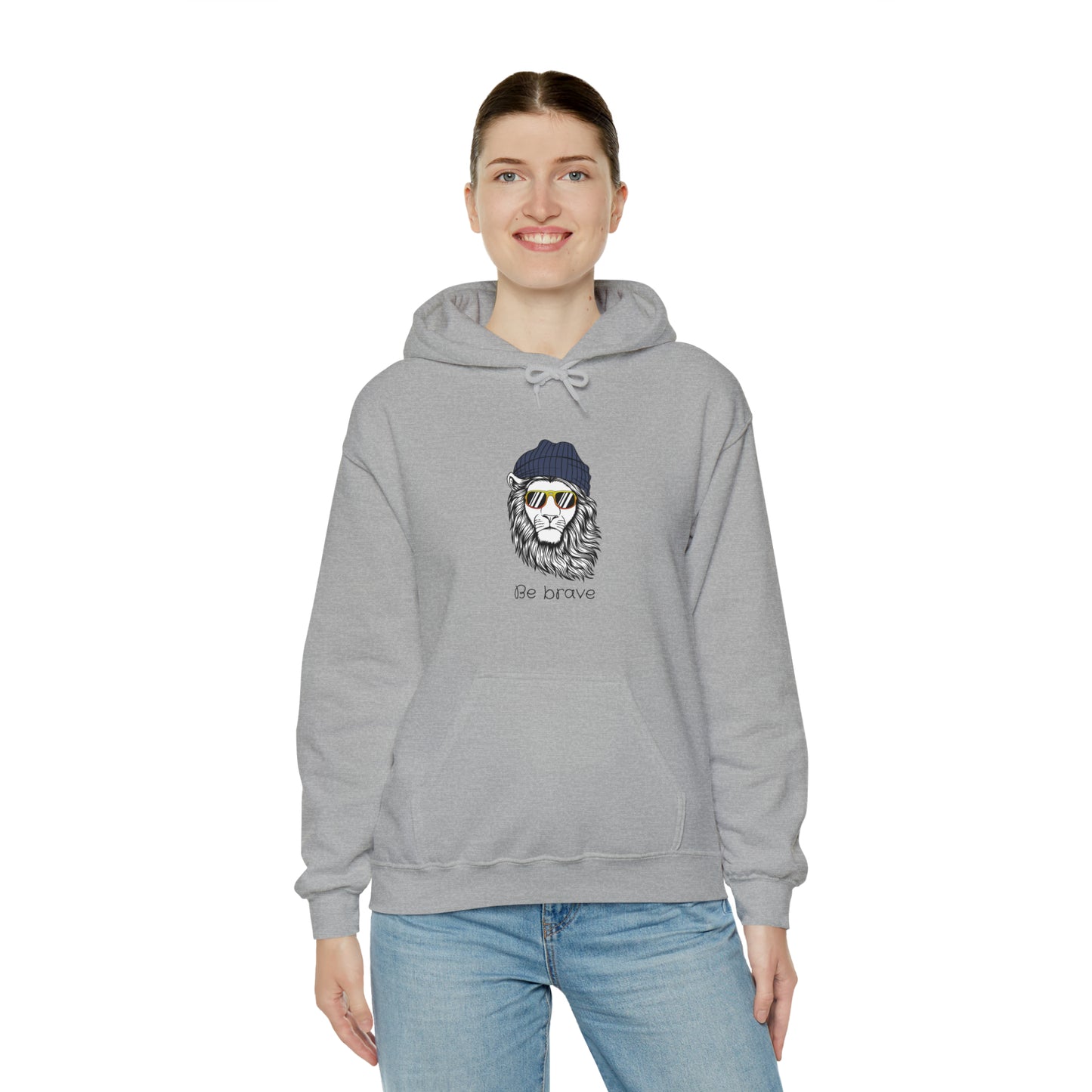 Be Brave Unisex Heavy Blend™ Hooded Sweatshirt