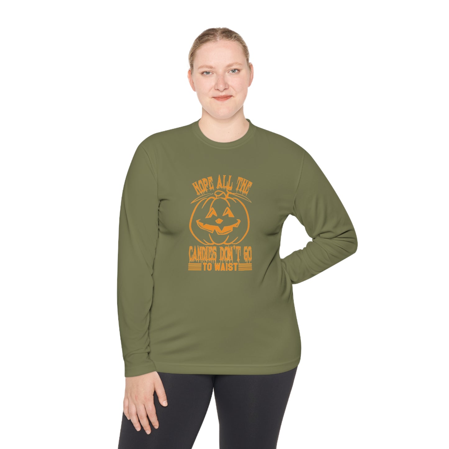 Halloween Spooktacular Sweets Unisex Lightweight Long Sleeve Tee