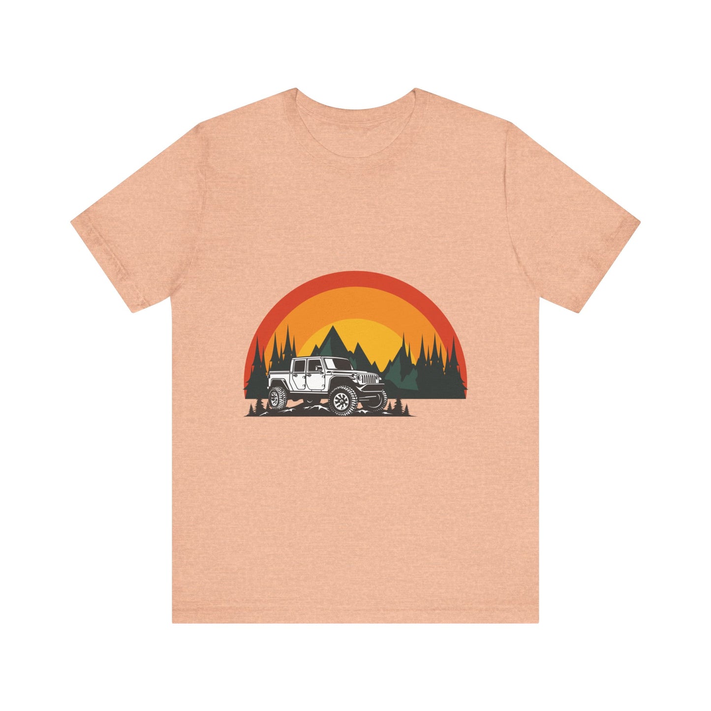 Unisex Jersey Short Sleeve Tee Outdoor Mountain T-Shirt