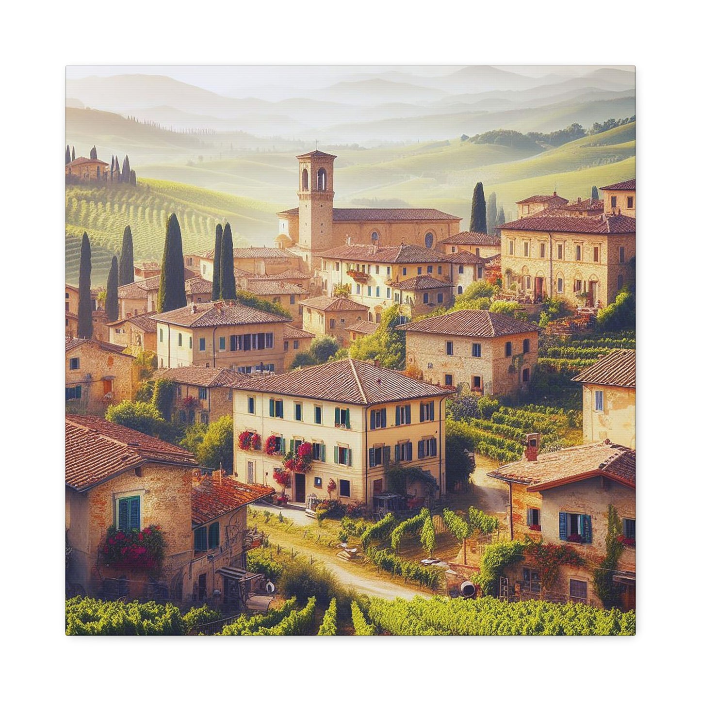 Tuscany Views Canvas: Capture the Beauty of Italy (Unique Wall Art)