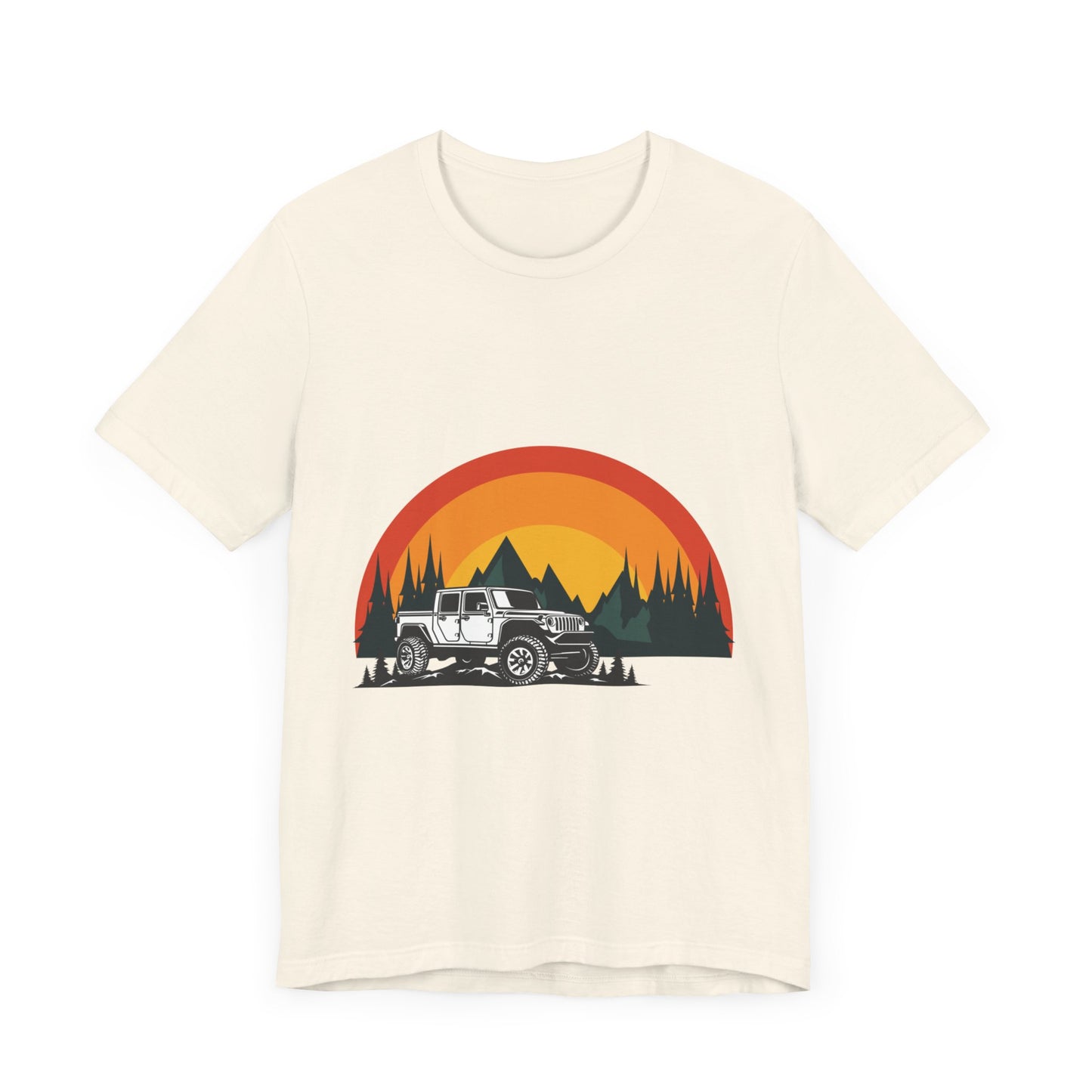 Unisex Jersey Short Sleeve Tee Outdoor Mountain T-Shirt