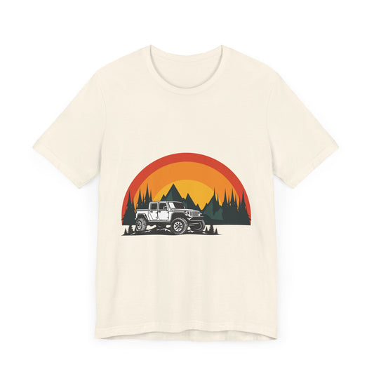 Unisex Jersey Short Sleeve Tee Outdoor Mountain T-Shirt