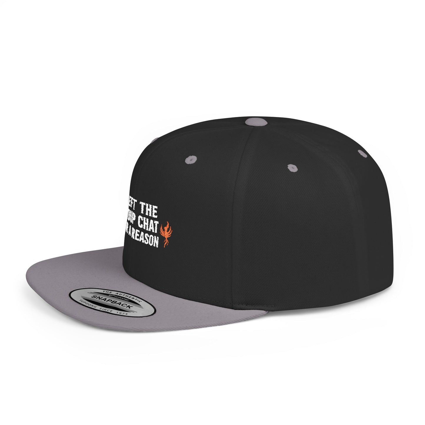 Snapback Cap - 'I Left The Group Chat' Trendy Statement Hat