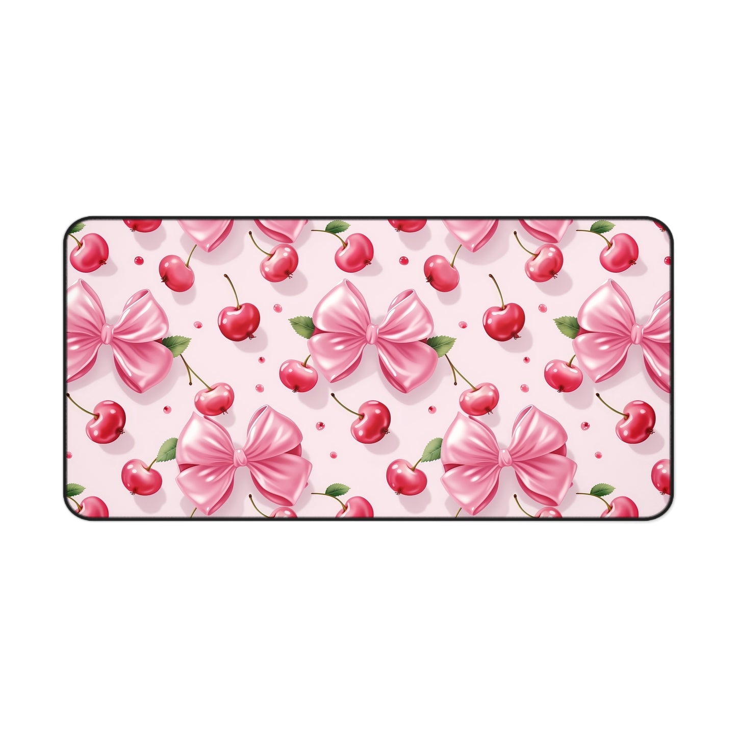 Charming Cherry Blossom Desk Mat, Cute Office Decor, Floral Desk Pad, Gifts for Her, Home Office Accessories, Spring Vibes