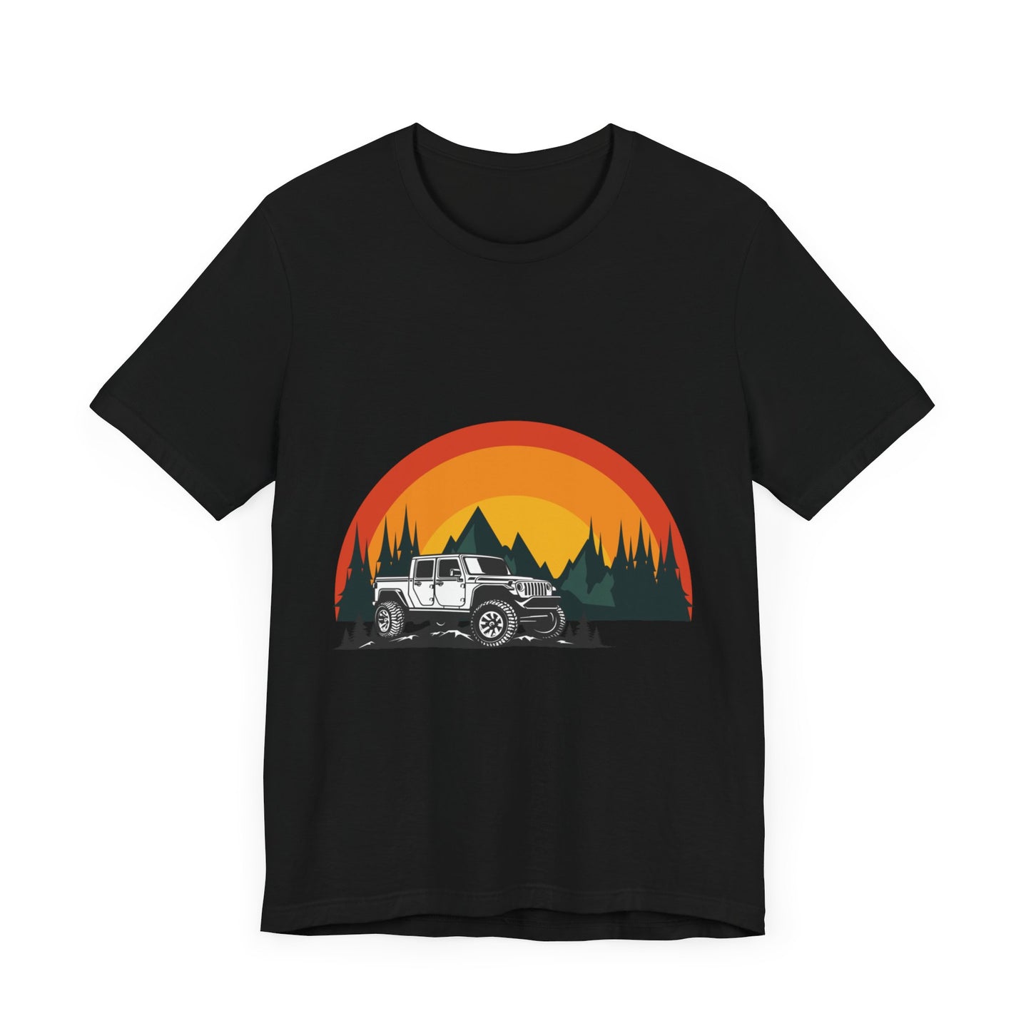 Unisex Jersey Short Sleeve Tee Outdoor Mountain T-Shirt