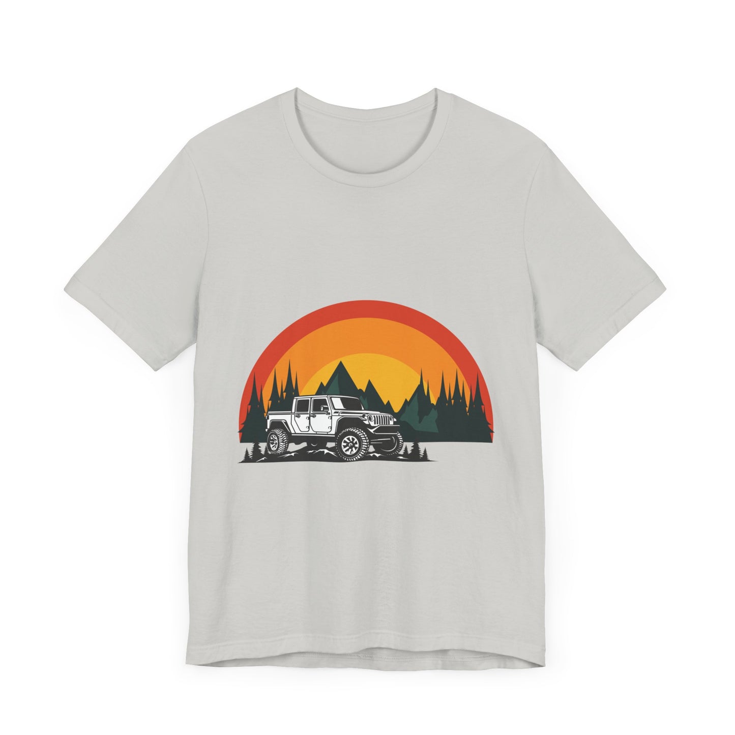 Unisex Jersey Short Sleeve Tee Outdoor Mountain T-Shirt