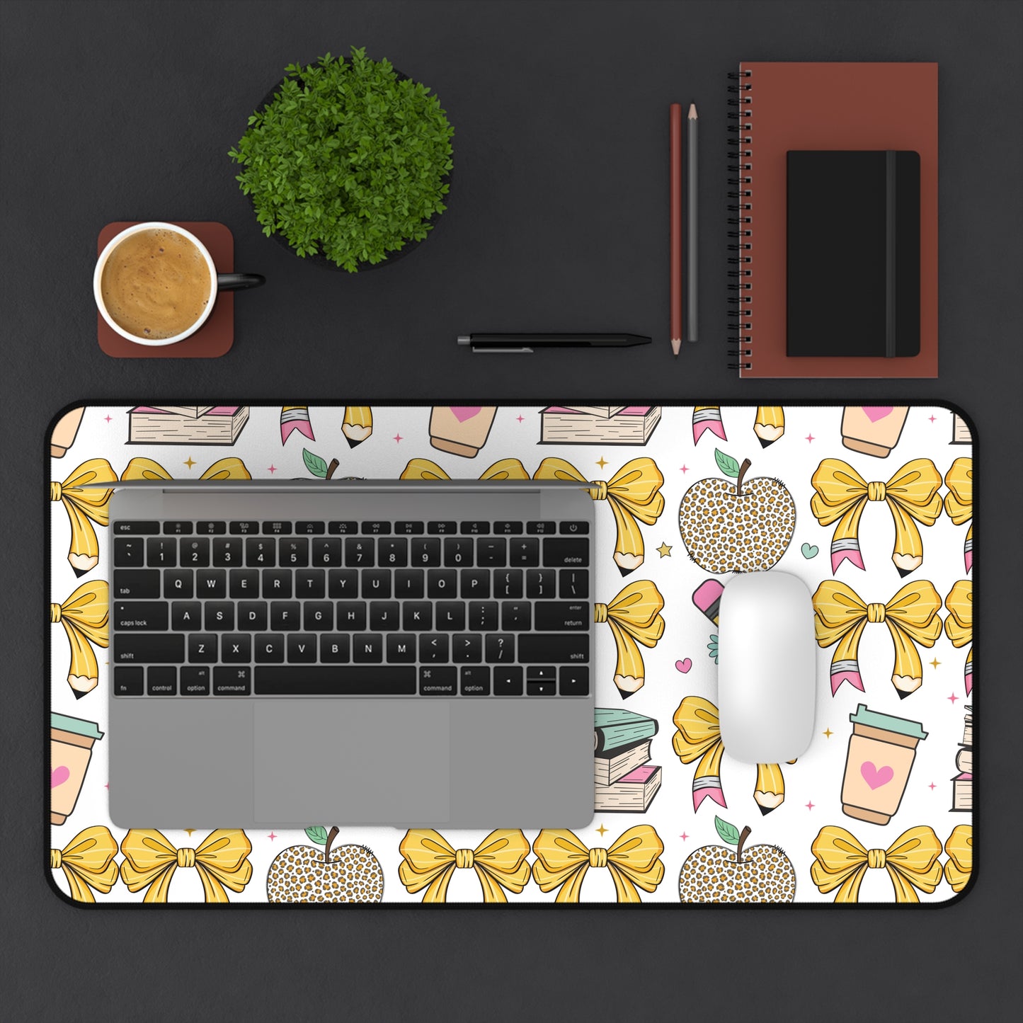 Teacher Computer Keyboard Mouse Desk Mat