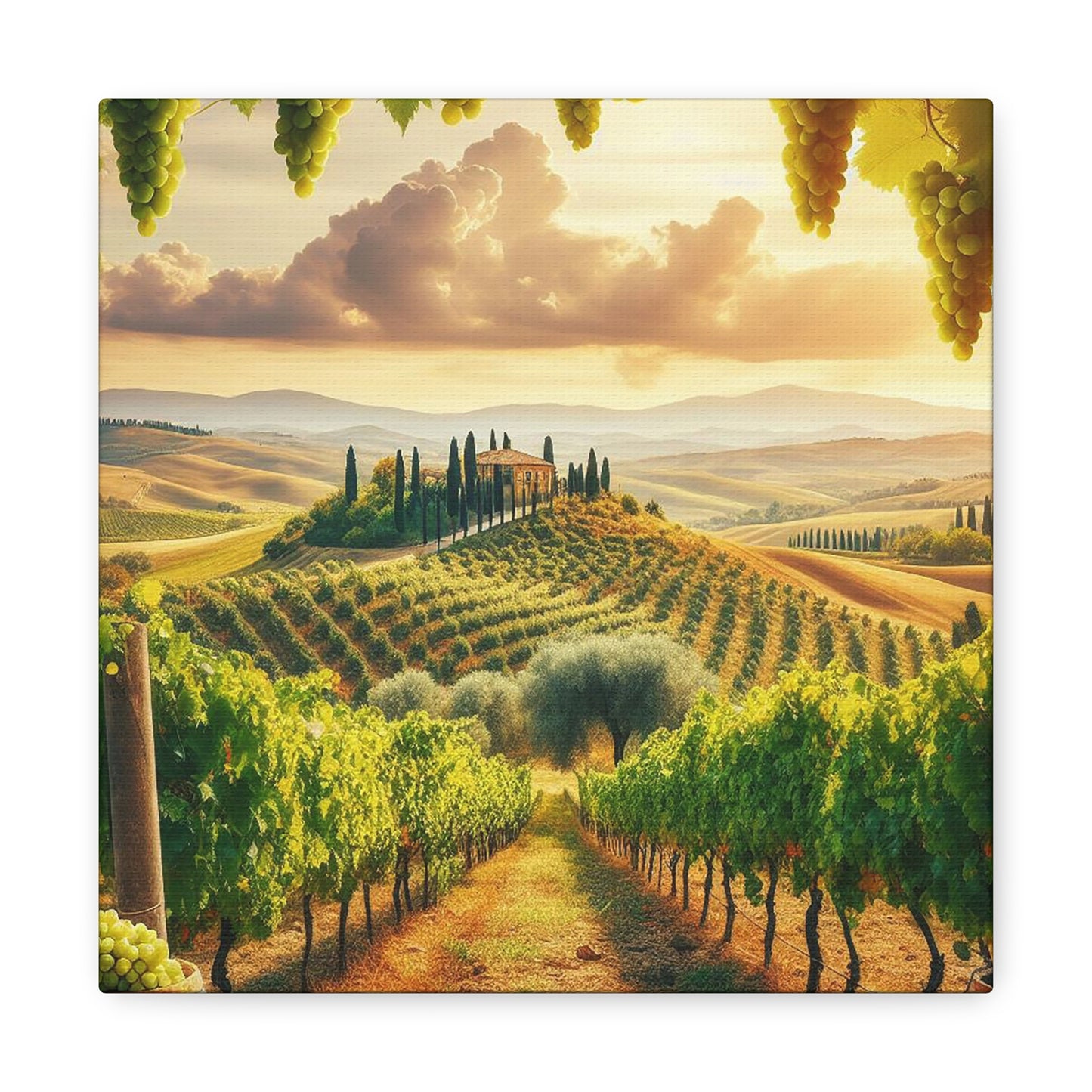 Tuscany Views Canvas: Capture the Beauty of Italy (Unique Wall Art)