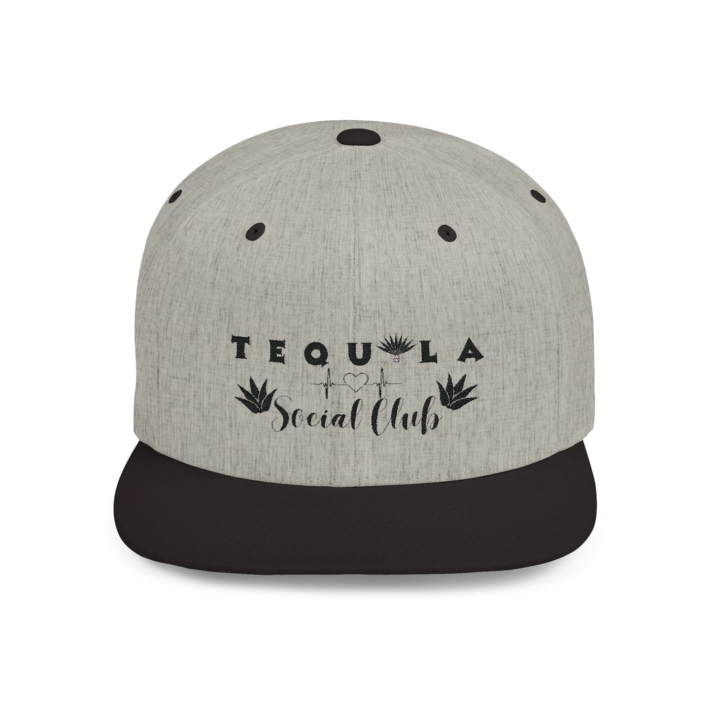 Social Club Flat Bill Snapback Hat