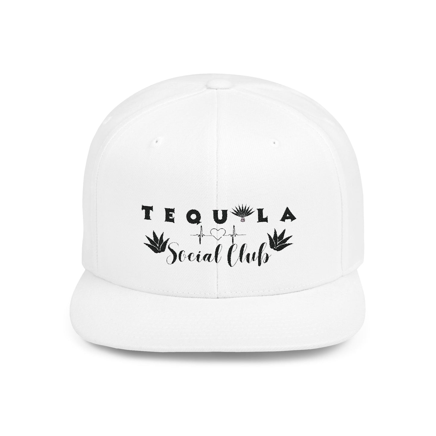 Social Club Flat Bill Snapback Hat