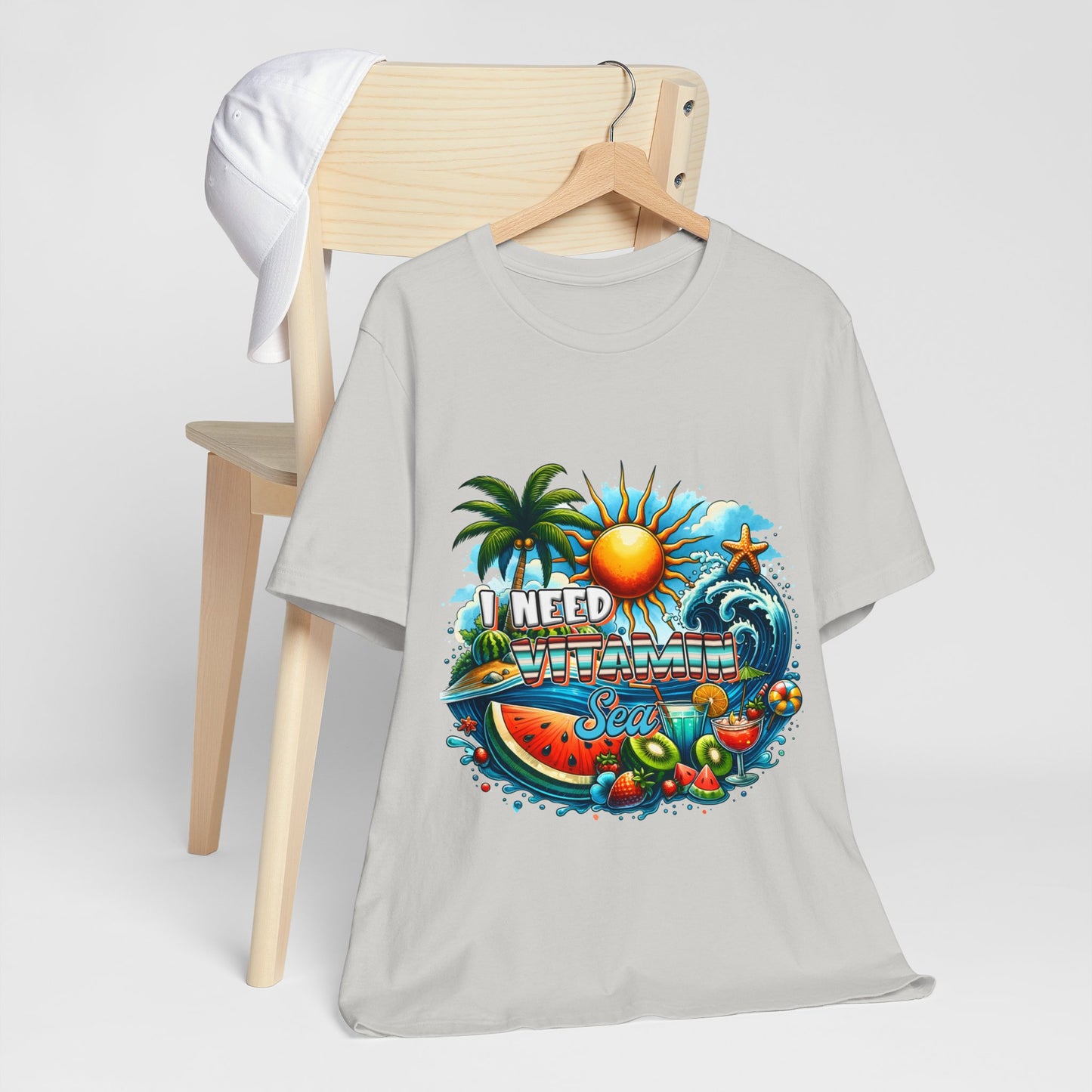 I needed Vitamin Sea Jersey Short Sleeve Tee Bella Canvas