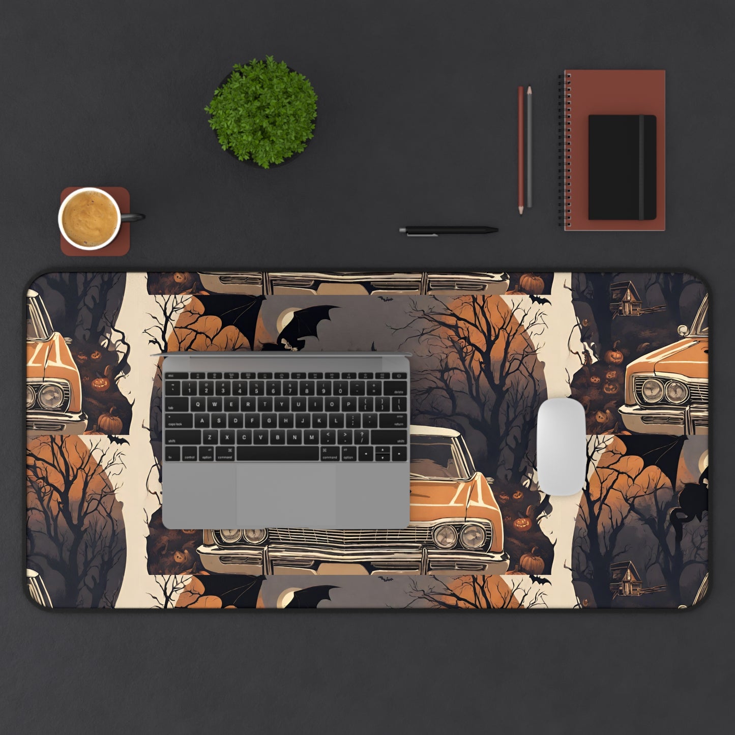 Halloween Mouse Keyboard Desk Mat