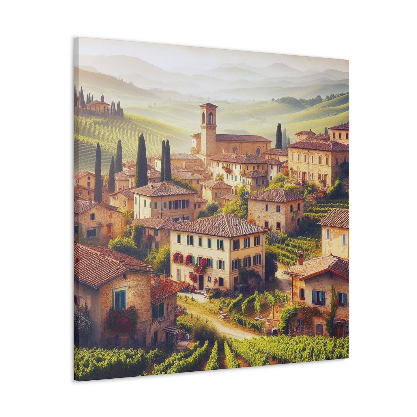 Tuscany Views Canvas: Capture the Beauty of Italy (Unique Wall Art)