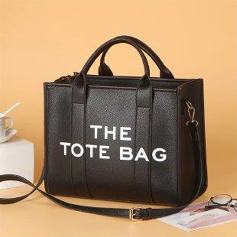 The Tote Bag For Women Crossbody Female Handbag New Solid Words Letter Leisure Large Bag Luxury Fashion Bag Designer